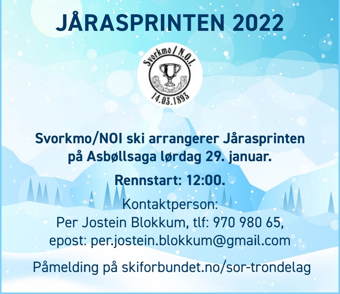 Jarasprinten annonse 2022